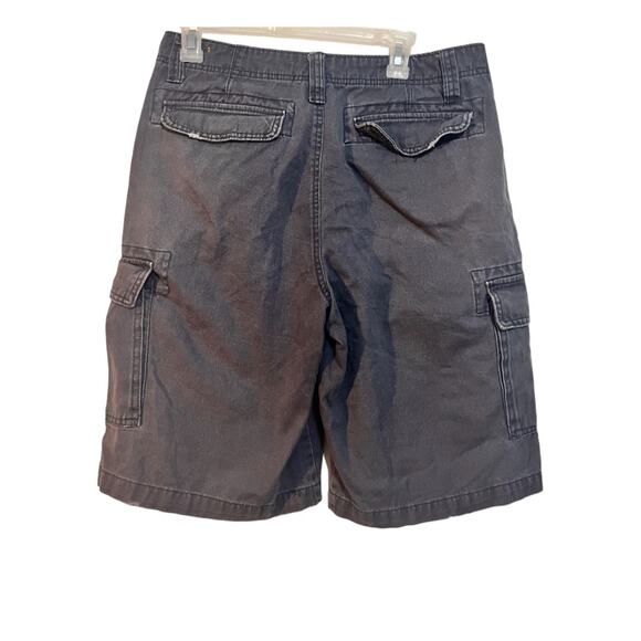 Plugg Cargo Shorts Mens Size 31 Blue Streetwear  Skateboard Design Vintage - Picture 2 of 3